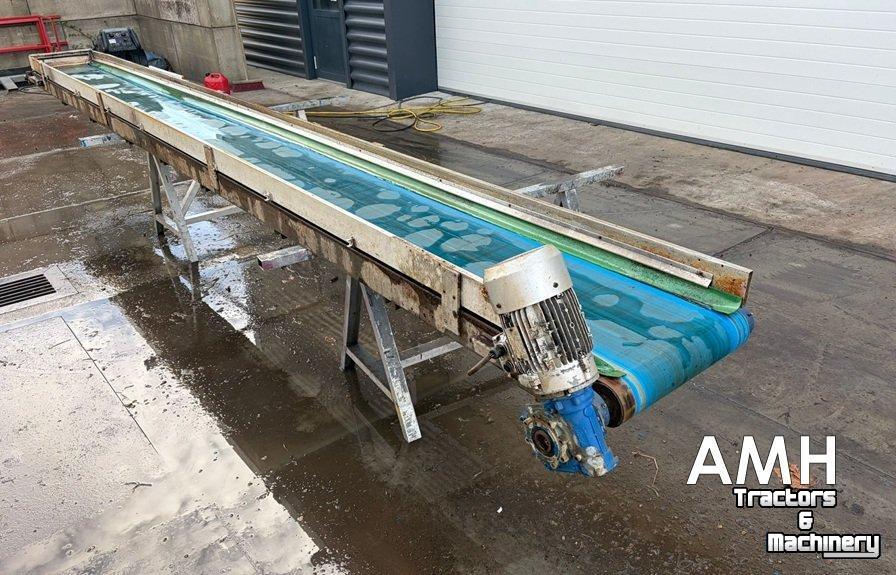 Conveyor  6340X390 TRANSPORTBAND VLAKKE BAND FLAT BELT CONVEYOR BELT FLACHBAND FÖRDERBAND