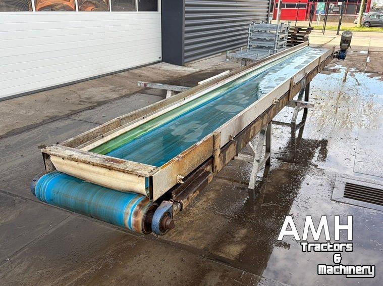 Conveyor  6340X390 TRANSPORTBAND VLAKKE BAND FLAT BELT CONVEYOR BELT FLACHBAND FÖRDERBAND