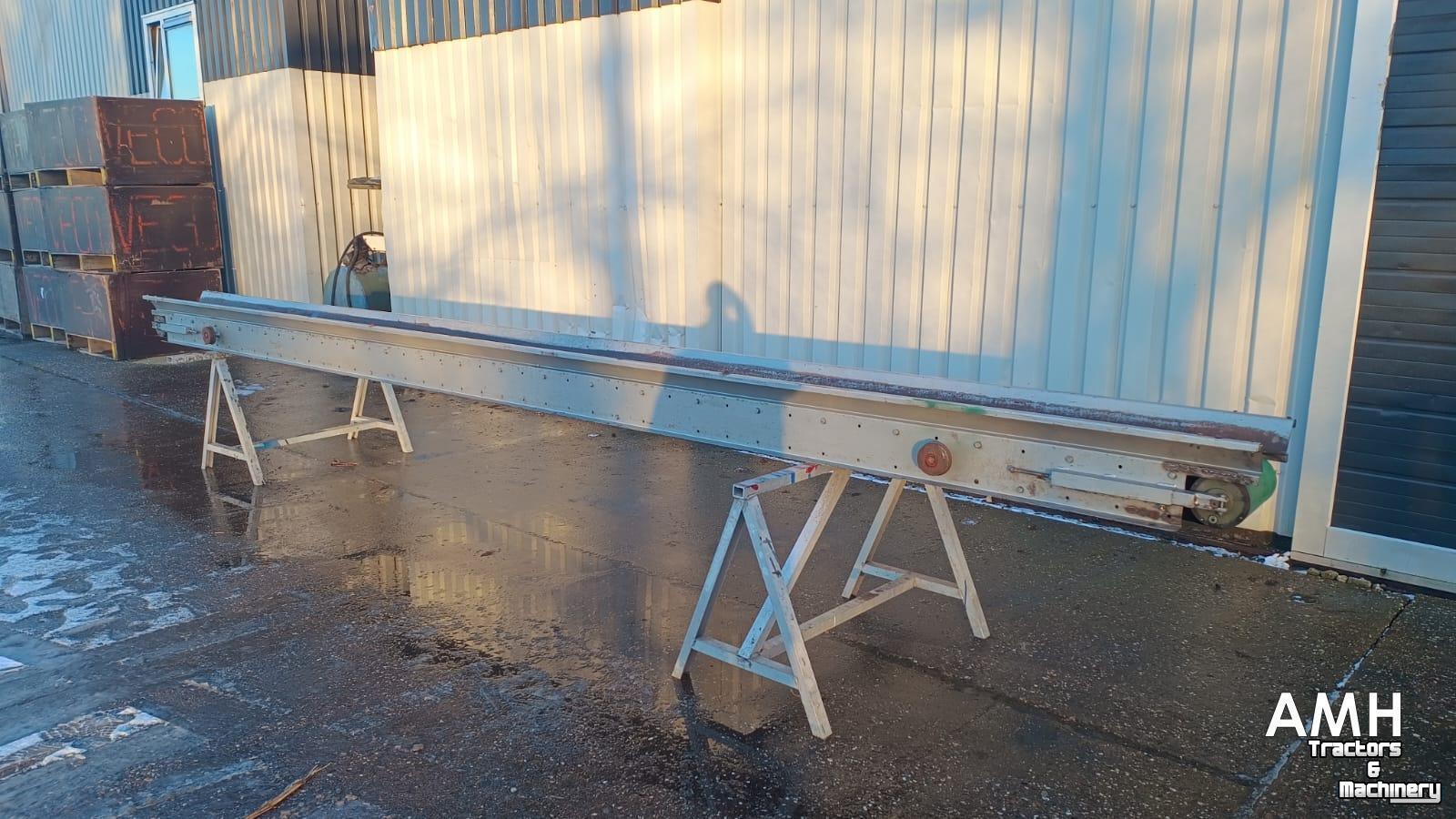 Conveyor  onbekend / unknown 6680 X 300 TRANSPORTBAND VLAKKE BAND FLAT BELT CONVEYOR BELT FLACHBAND FÖRDERBAND