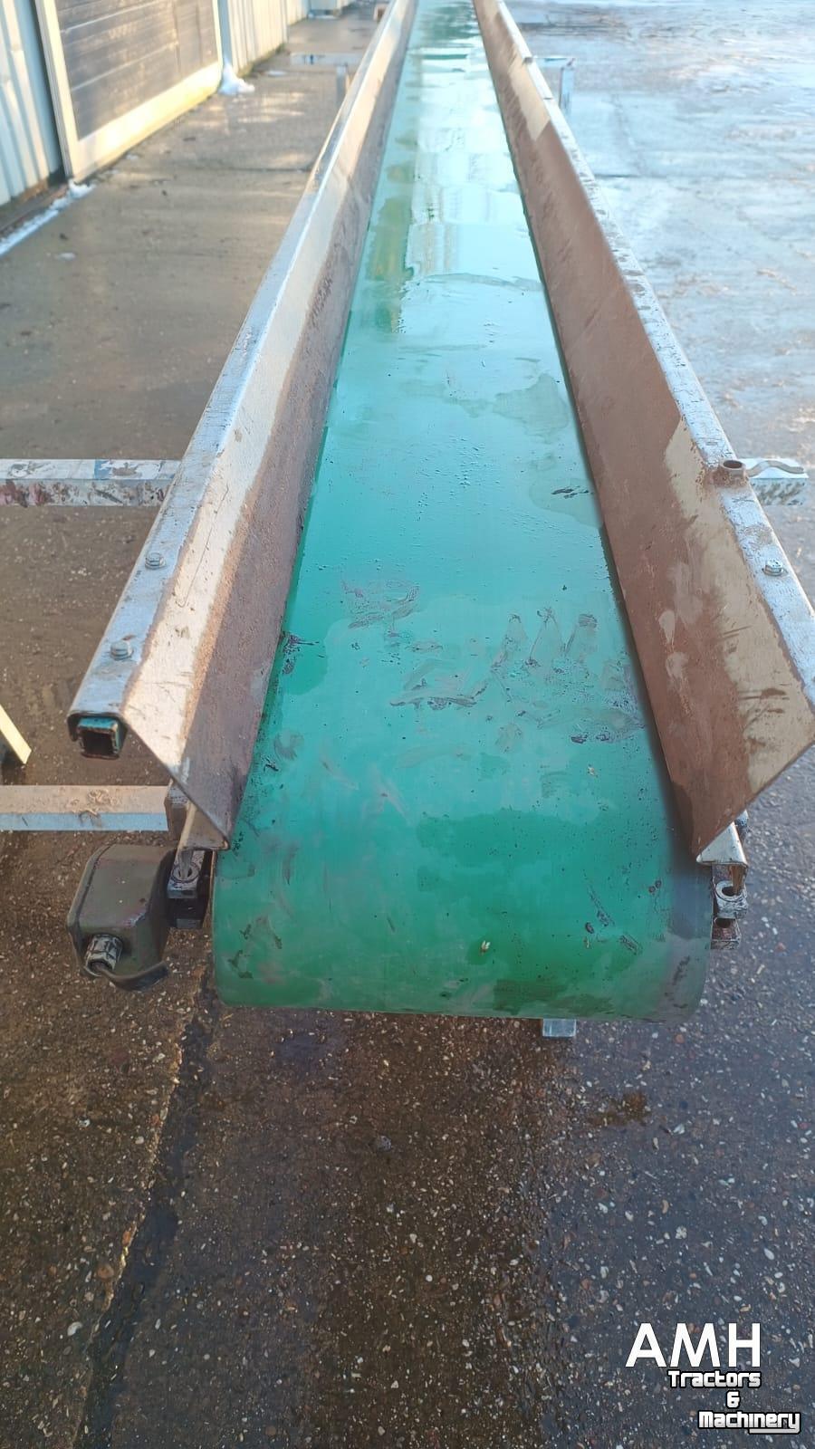 Conveyor  onbekend / unknown 6680 X 300 TRANSPORTBAND VLAKKE BAND FLAT BELT CONVEYOR BELT FLACHBAND FÖRDERBAND