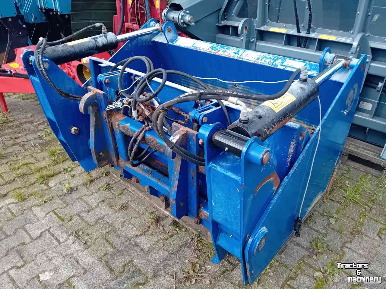 Silage cutting bucket AP NP 1600 HA-IB Kuilhapper met afschuiver en inzetbak
