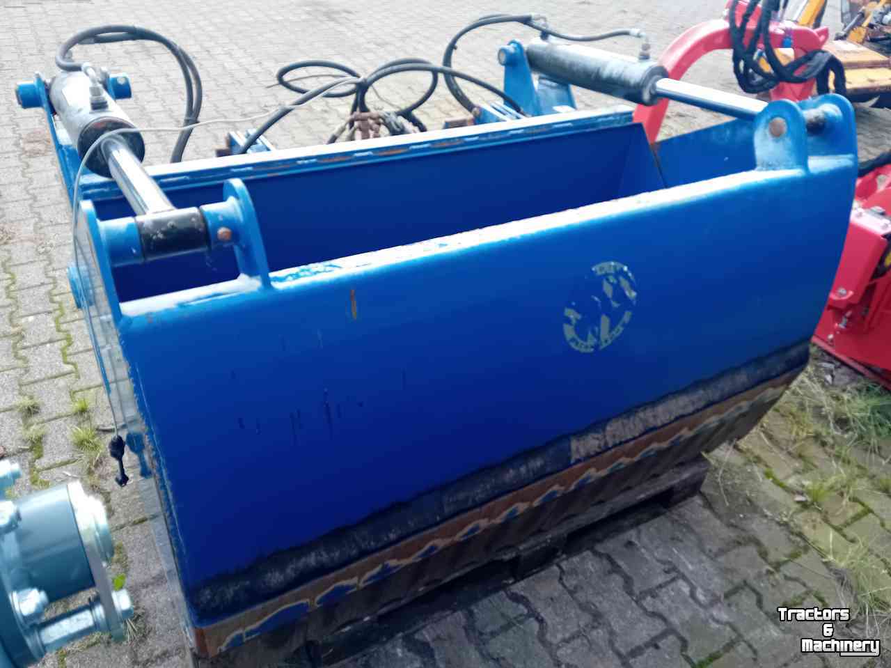 Silage cutting bucket AP NP 1600 HA-IB Kuilhapper met afschuiver en inzetbak