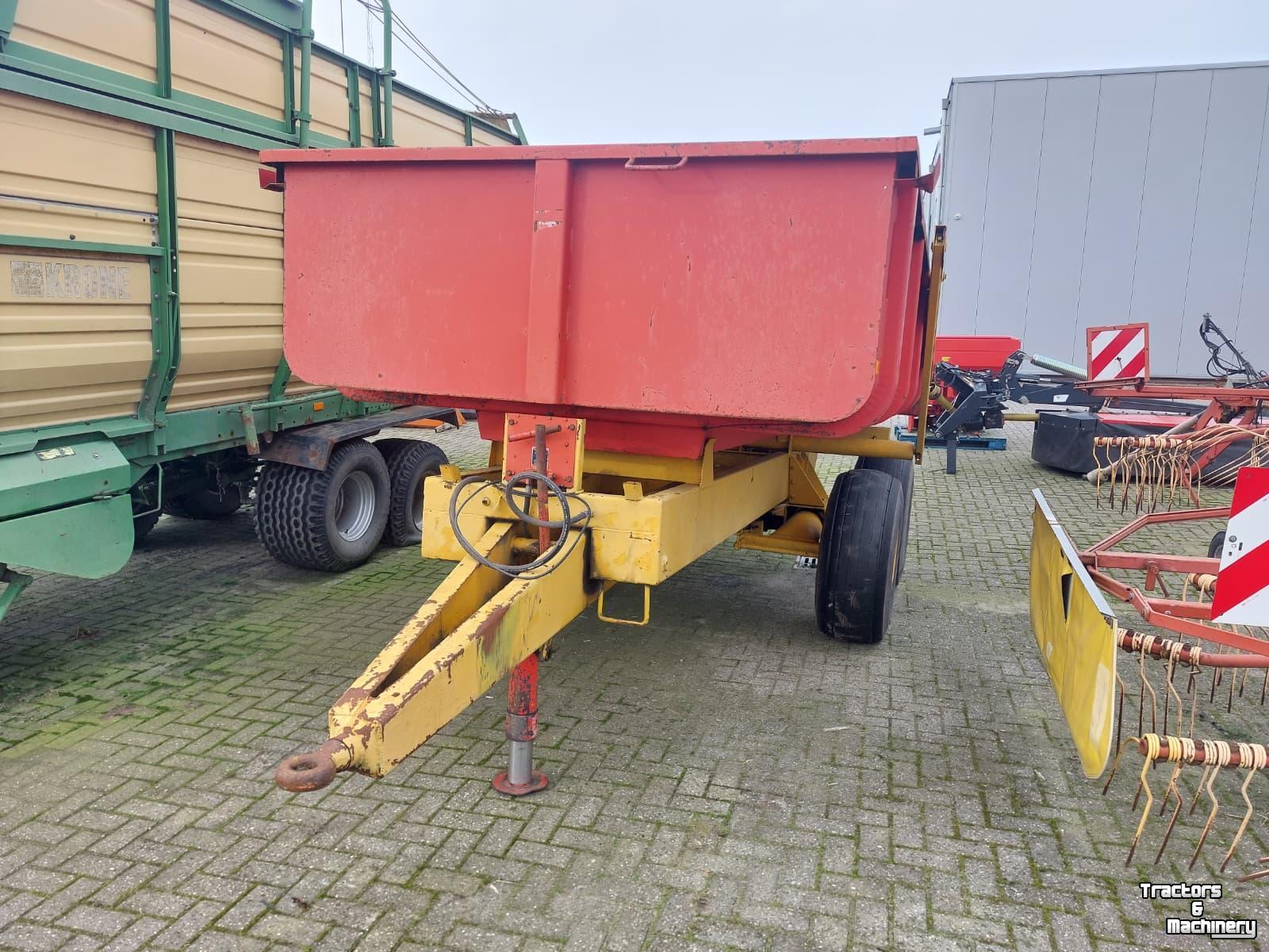 Dumptrailer Schuitemaker 8 Tons