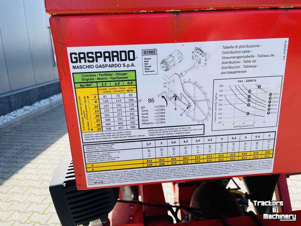 Seedbed combination Gaspardo Fronttank mechanisch PA