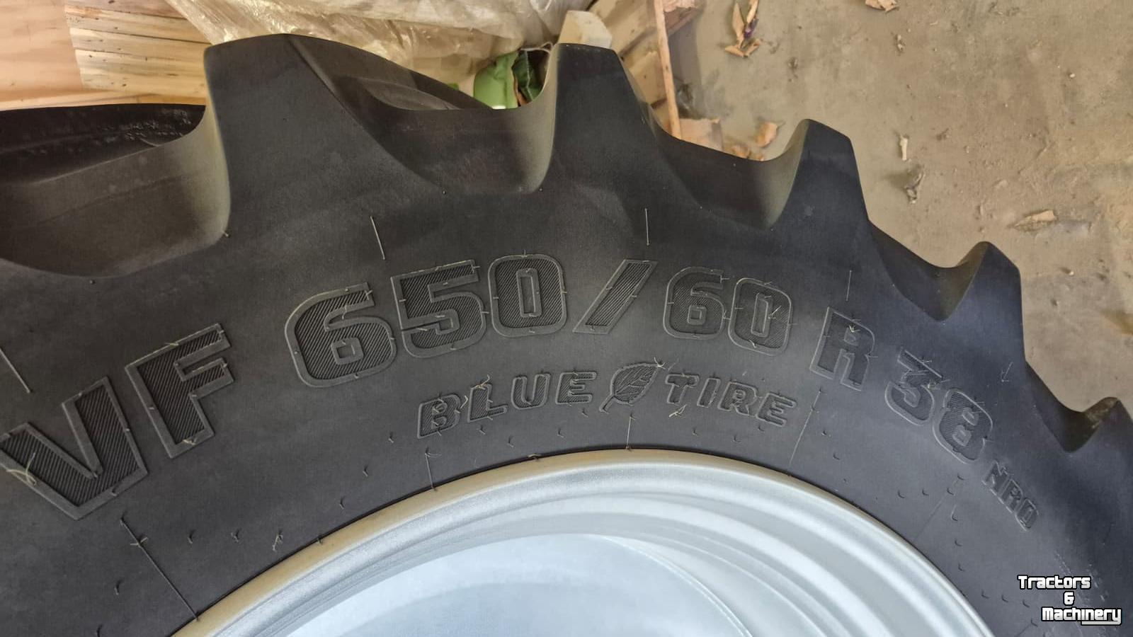 Wheels, Tyres, Rims & Dual spacers  Trelleborg 750/70R44 + 650/60R38