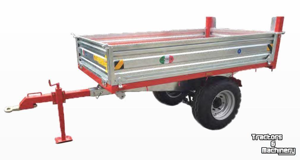 Dumptrailer Boxer Kipper 1,5 tot 5 ton