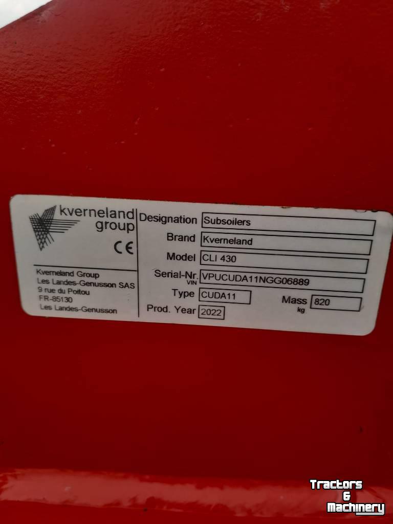 Deep subsoiler Kverneland CLI430
