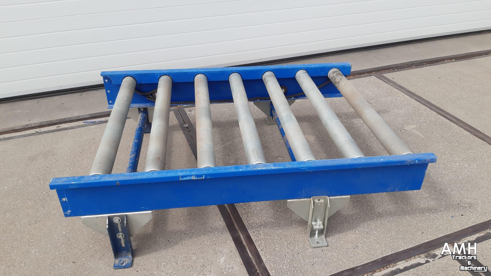 Conveyor Verbruggen Rollenband 1700X1100 pallet rollenbaan rollerbelt pallet roller conveyor rollenbahnen