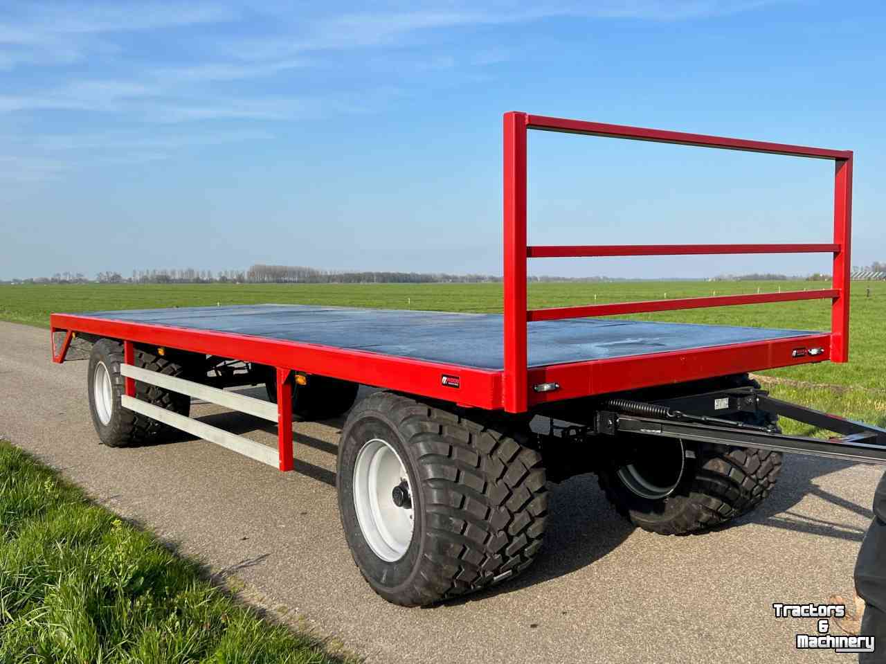 Agricultural wagon Midejo Balenwagen / landbouwwagen / balenkar, aanhanger, lengte:   6,5, 7,5, 8,5