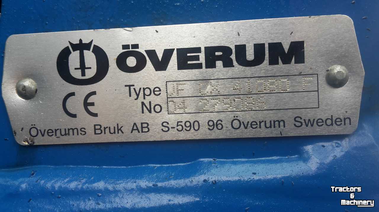 Ploughs Overum Variflex CX 41080 F