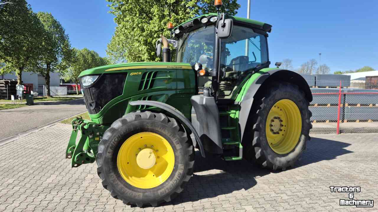 Tractor John Deere 6190R AP 50, Fronthef, TLS, HCS