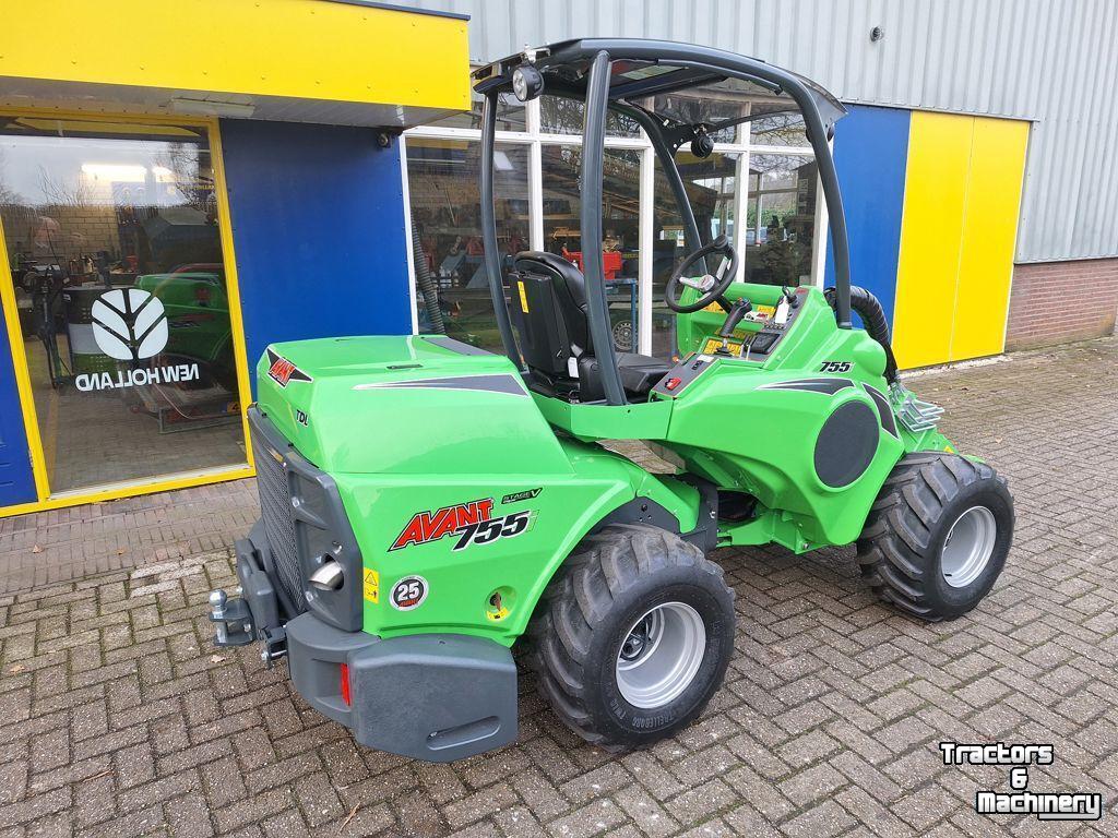 Wheelloader Avant 755i TDL kniklader