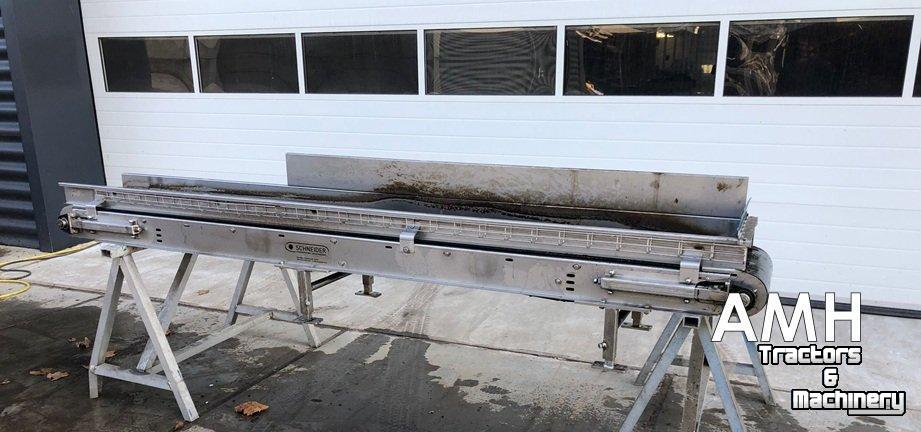 Conveyor Schneider WR-400 3160X400 TRANSPORTBAND VLAKKE BAND FLAT BELT CONVEYOR BELT FLACHBAND FÖRDERBAND