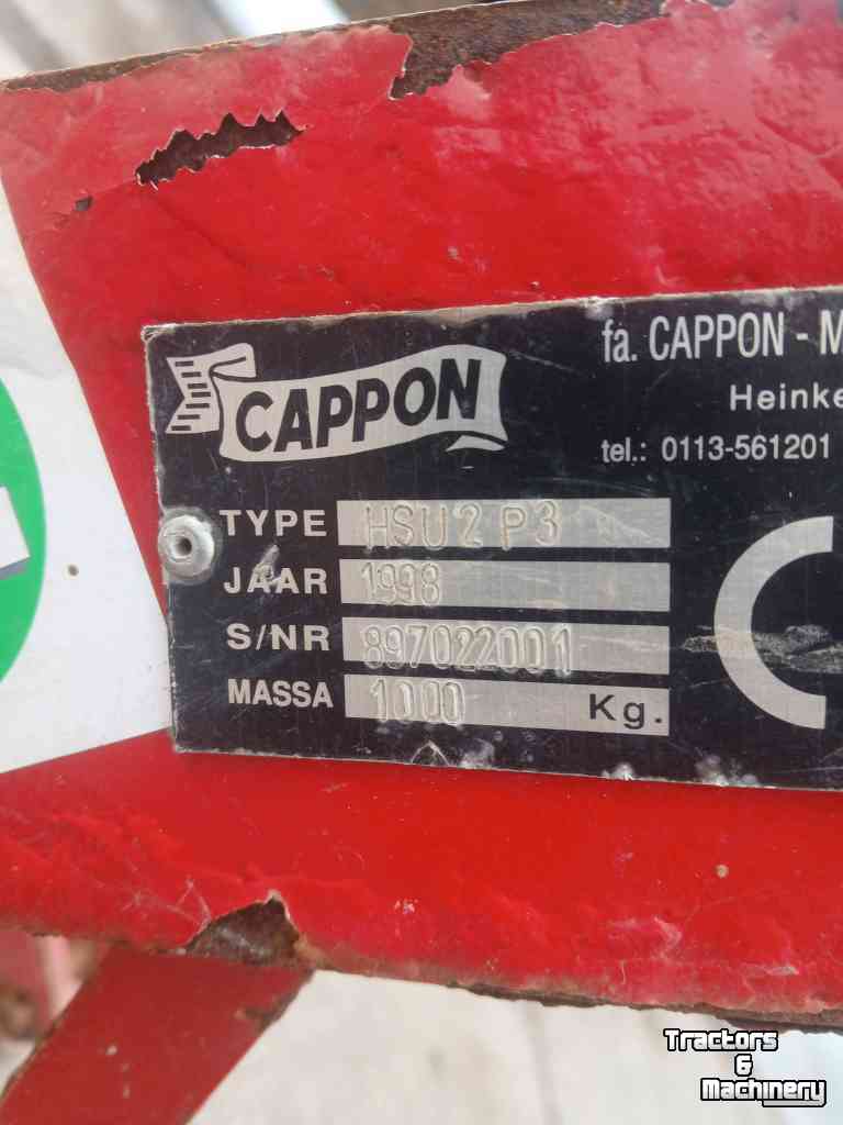 Deep subsoiler Cappon HSU2P3