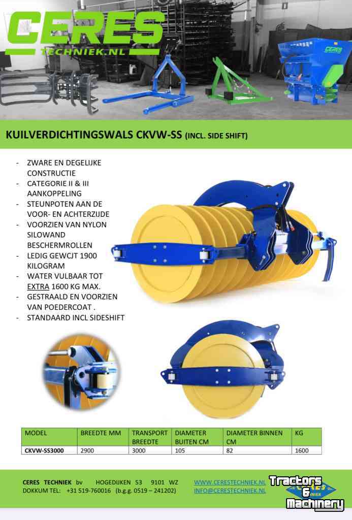 Silage Packer Ceres CKVW-SS