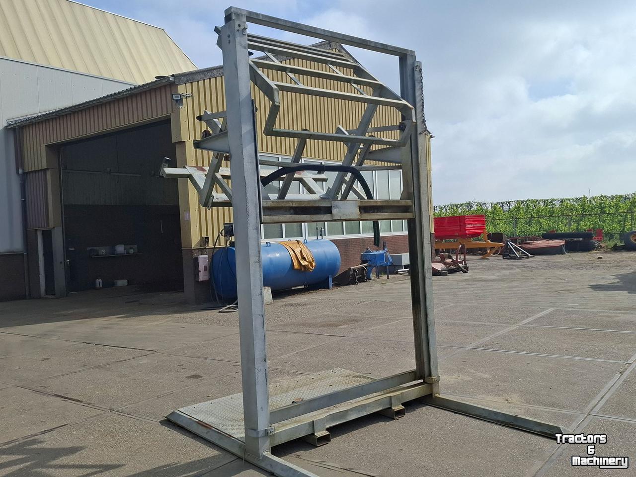 Bulk box tipper  stationaire kantelaar