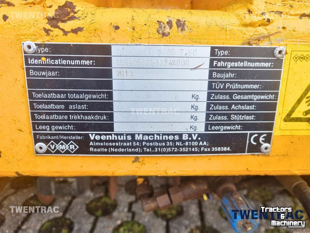 Grassland injector Veenhuis Euroject 3000 7.60 mtr. bemester