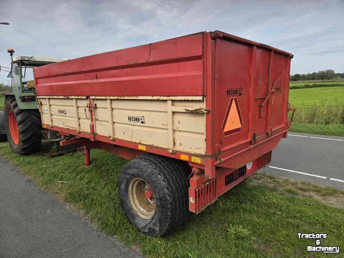 Dumptrailer Record Record SP 60 3 zijdige kipper 6 ton
