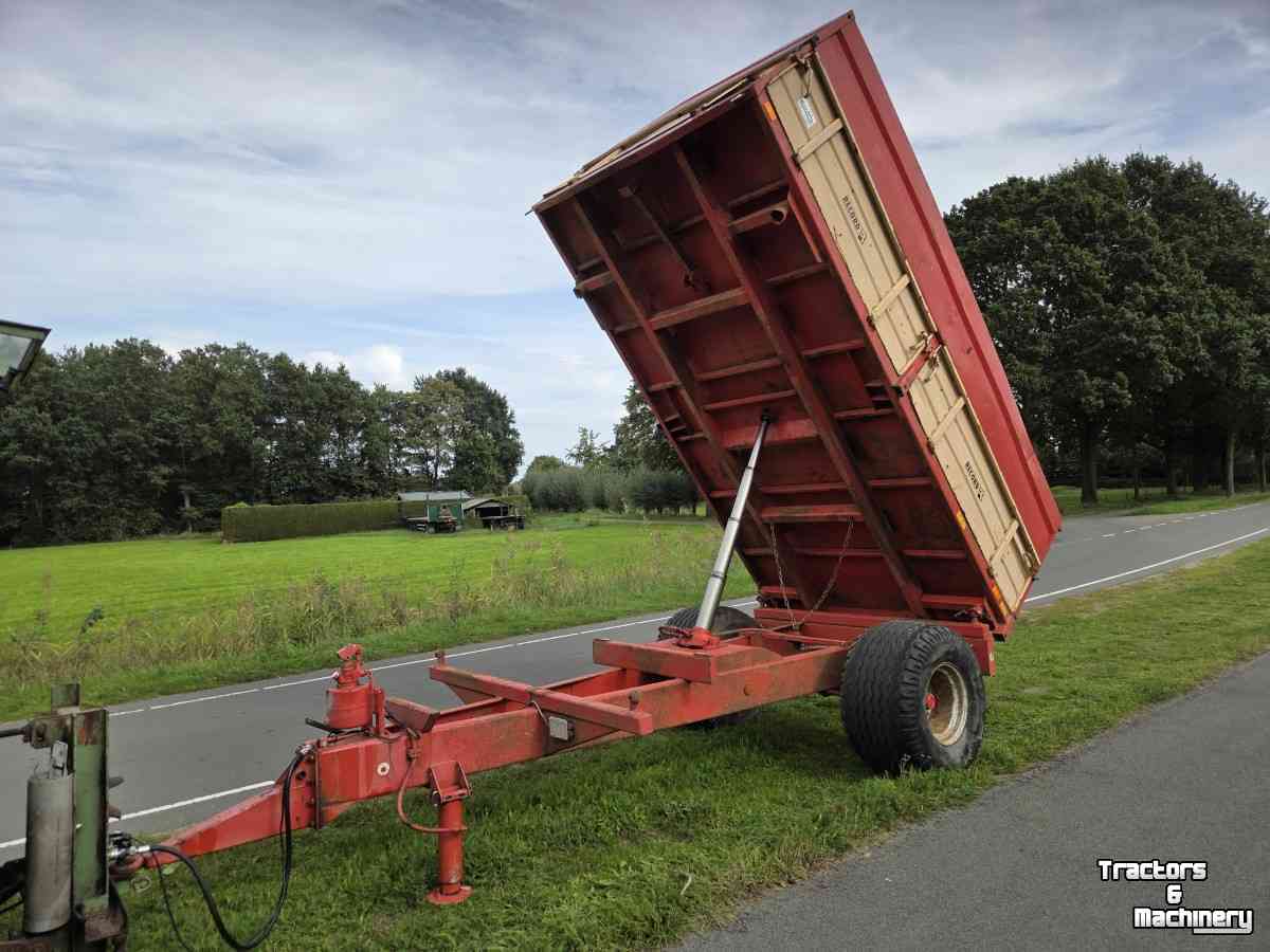 Dumptrailer Record Record SP 60 3 zijdige kipper 6 ton