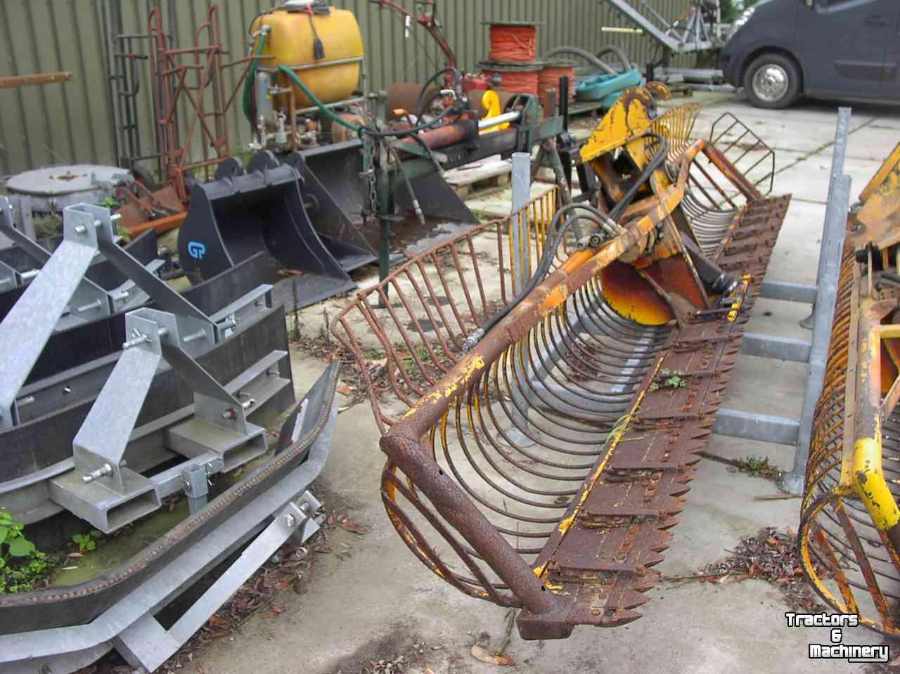 Mowing bucket Herder Maaikorf 4 mtr met  CW 10 aansluiting