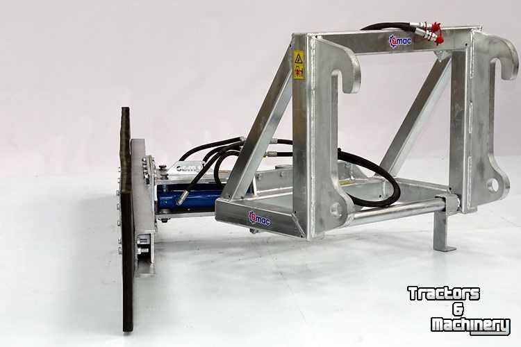 Other silage equipment and accessories Qmac Rubberschuif Voerschuif met rubbermat Ahlman aanbouw