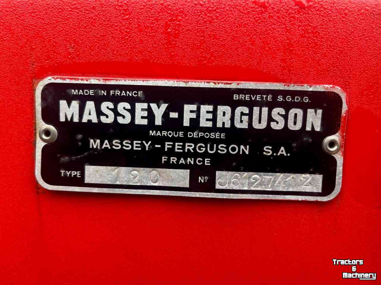 Balers Massey Ferguson 120