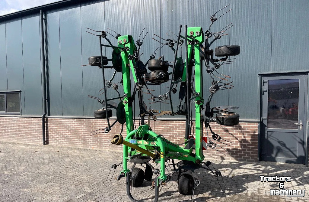 Tedder Deutz-Fahr Condimaster 9021 schudder, 8-delig Kuhn Lely krone