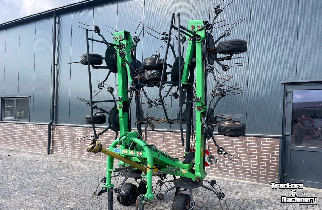 Tedder Deutz-Fahr Condimaster 9021 schudder, 8-delig Kuhn Lely krone