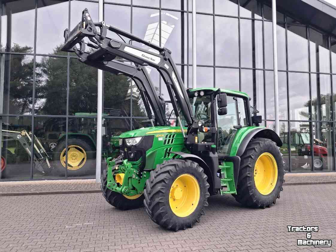 Tractor John Deere 6130M +frontlader