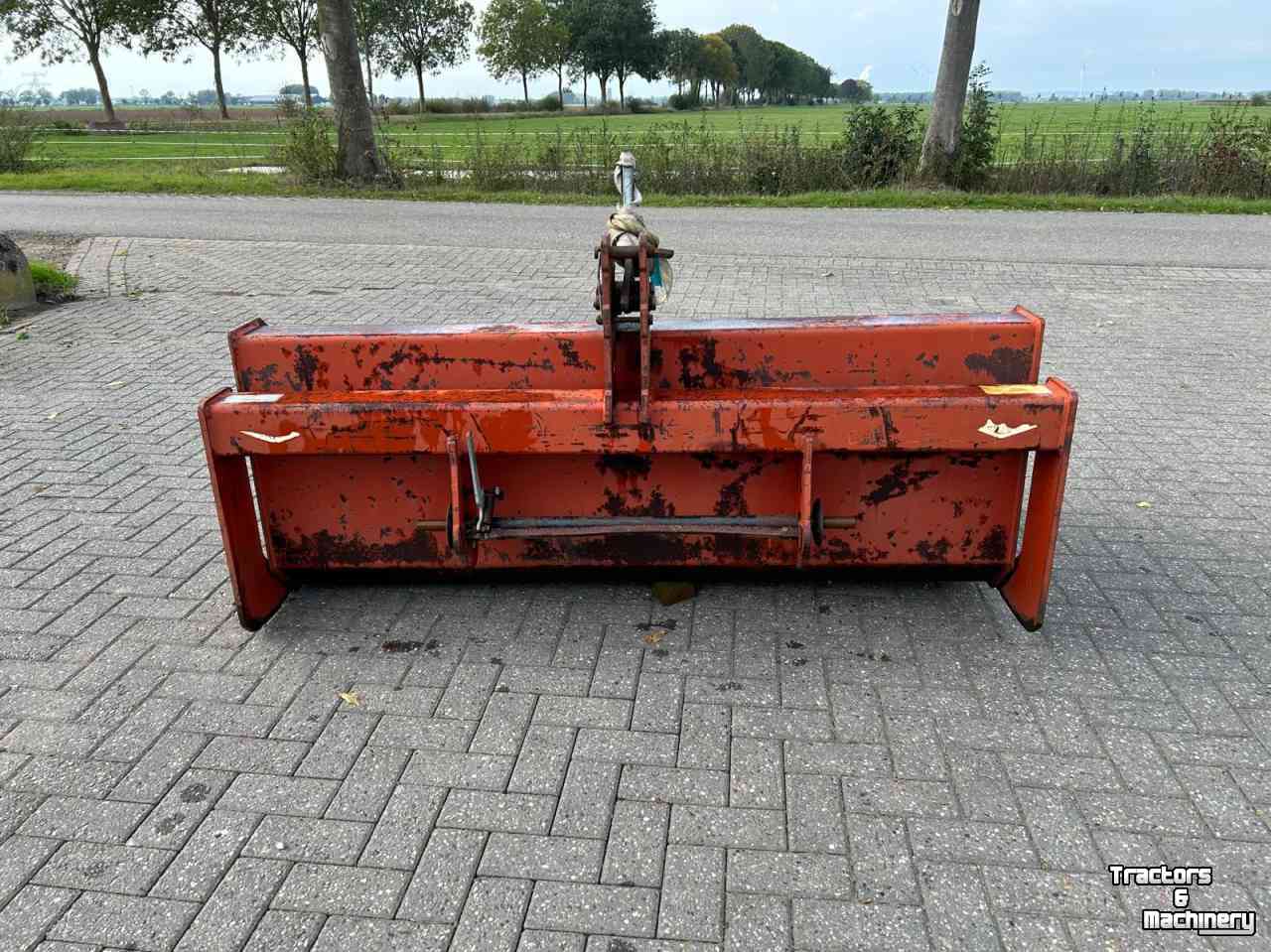 Tractor tipping boxes Hekamp 180 trekkerbak  transportbak