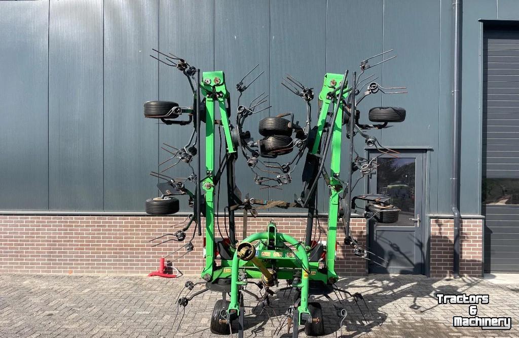 Tedder Deutz-Fahr condimaster 9021 schudder, 8 delig Kuhn Lely krone