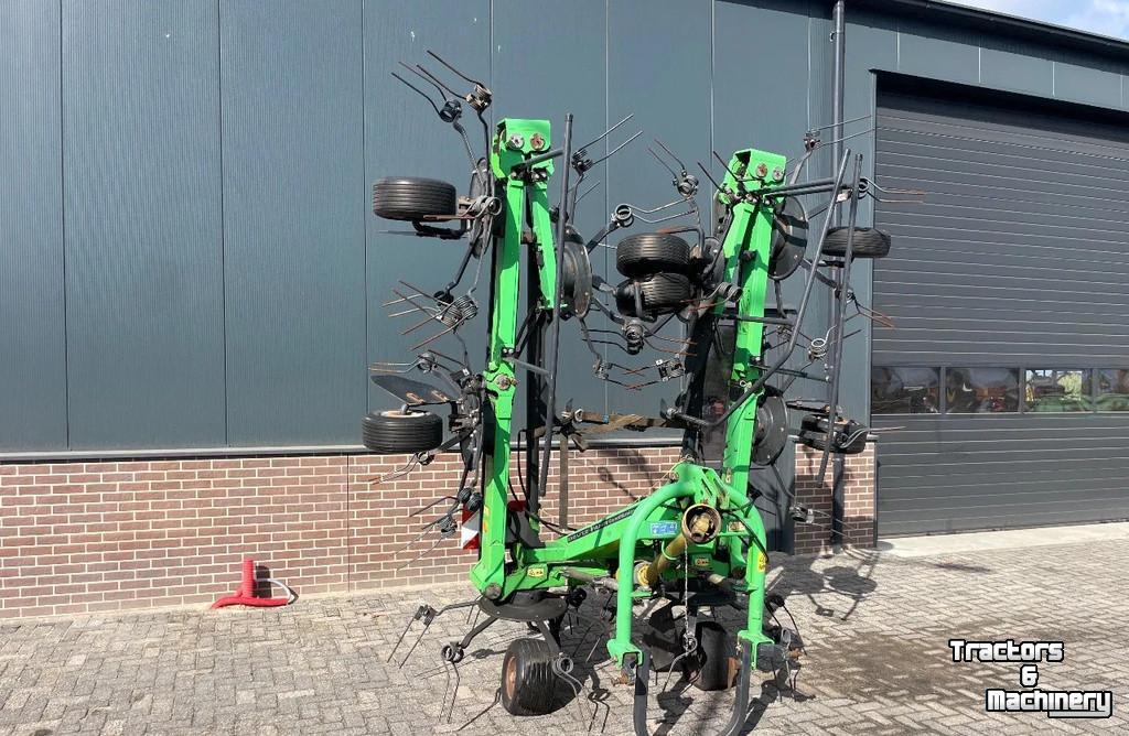 Tedder Deutz-Fahr condimaster 9021 schudder, 8 delig Kuhn Lely krone