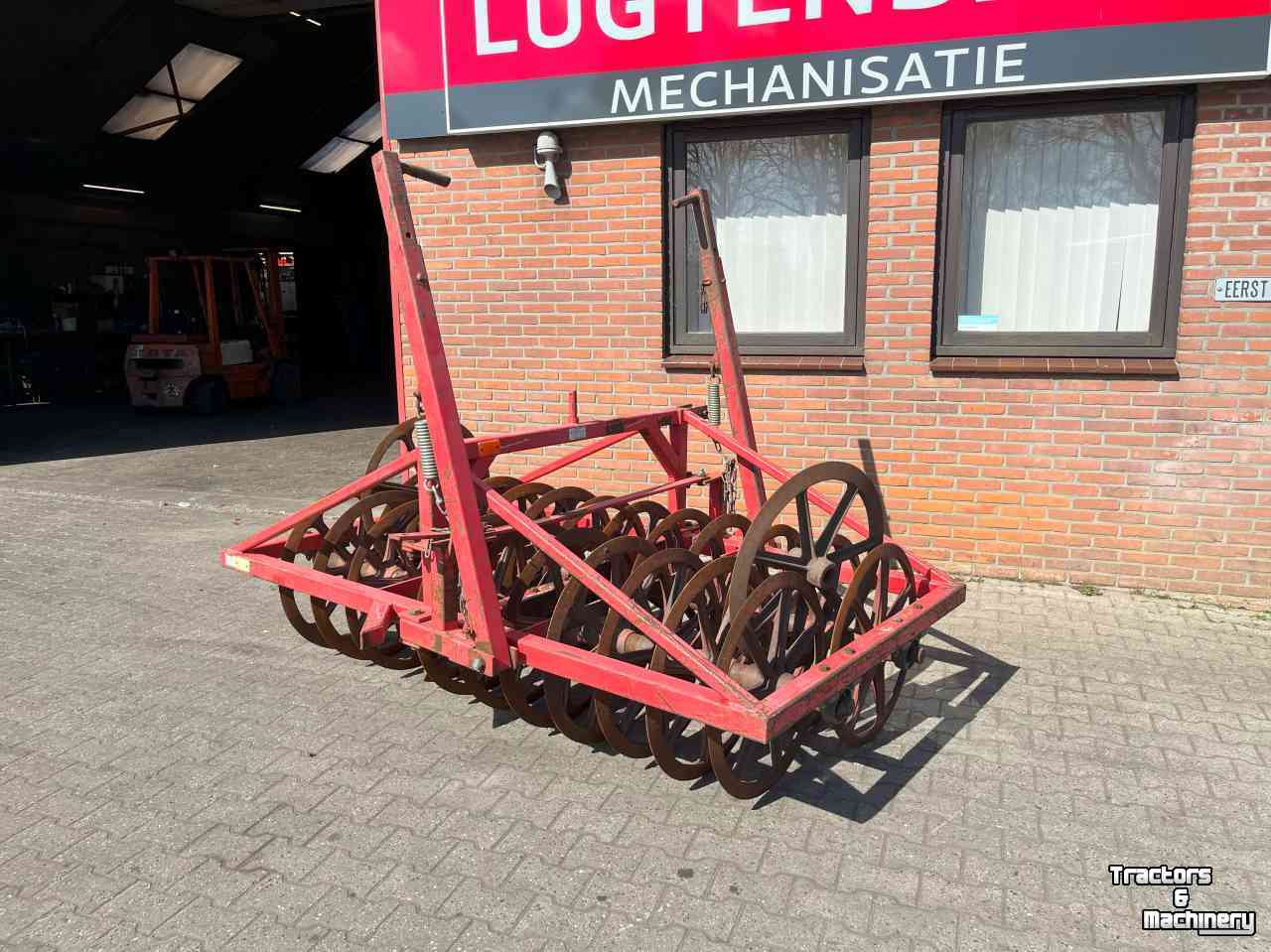 Furrow presses Zibo VP70 11/12 vorenpakker 2,50 m. grondbewerking