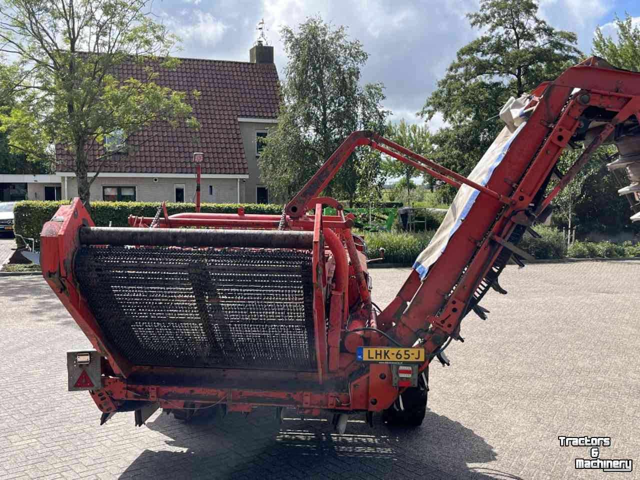 Onion harvester Grimme DL 1500, uienrooier, egelband