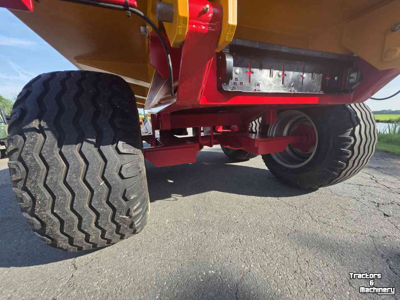 Dumptrailer Jako 8 tons kipper kieper bakkenwagen