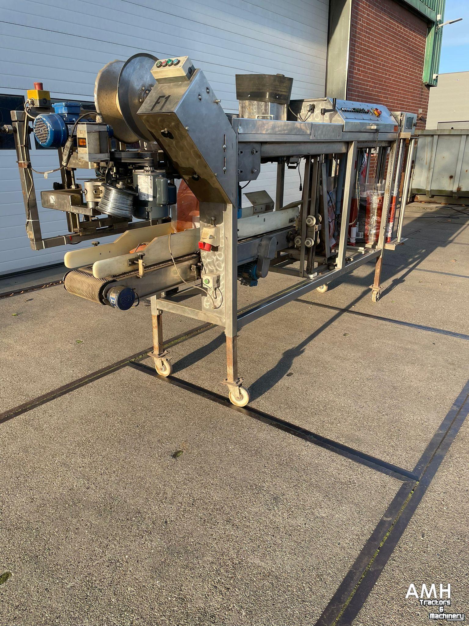 Other conveying equipment and accessories  Folieverpakker met clipper 3600X1000 Gillenkirch folie rol verpakkingsmachine verpakker PE verpackungsmachine