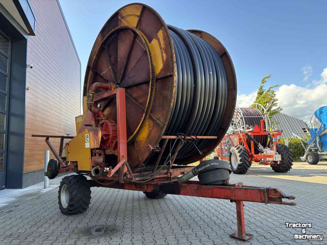 Irrigation hose reel Emergo 90-350 beregeningshaspel