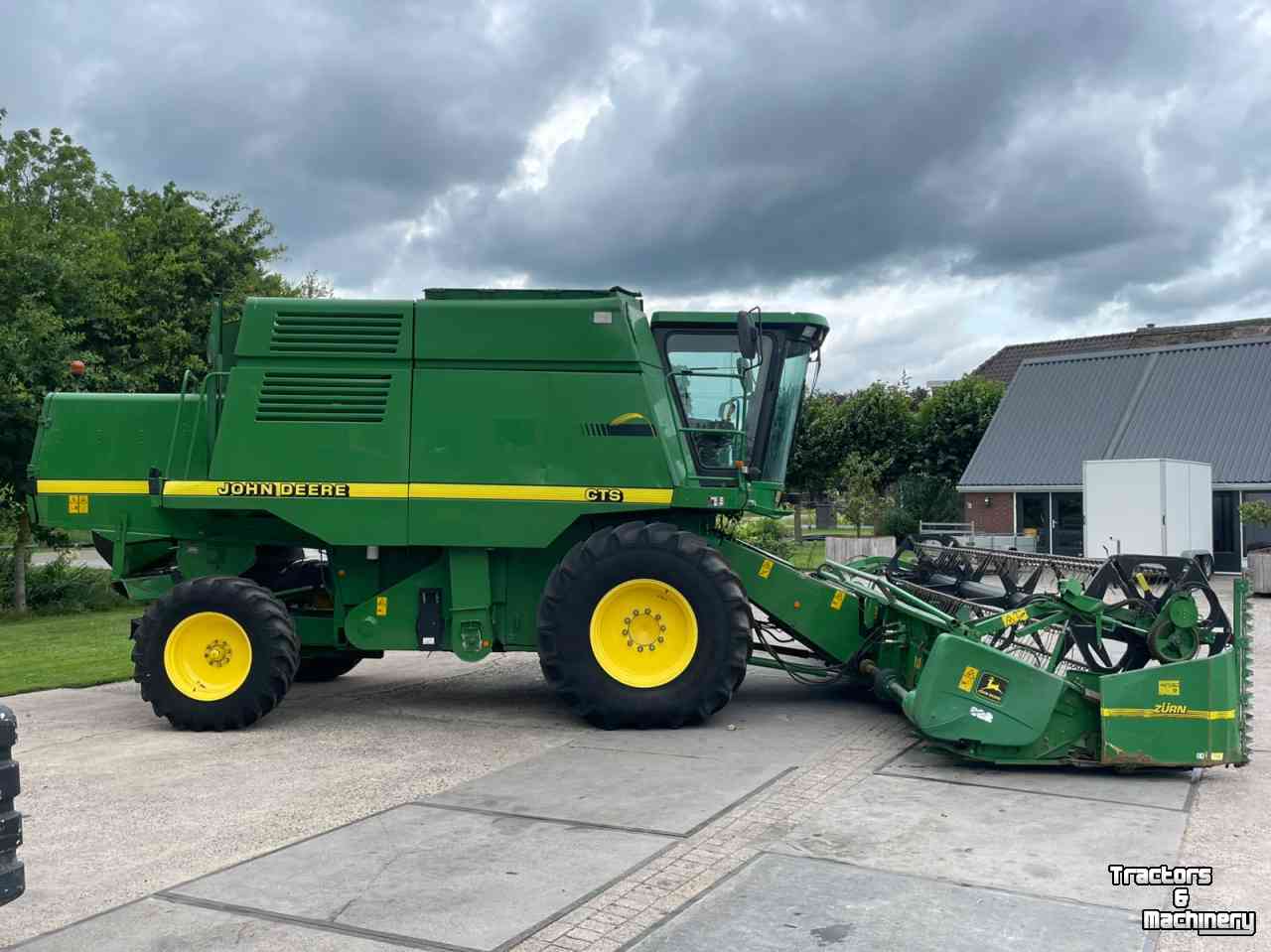 Combine John Deere CTS Combine 6.5 meter maaibord