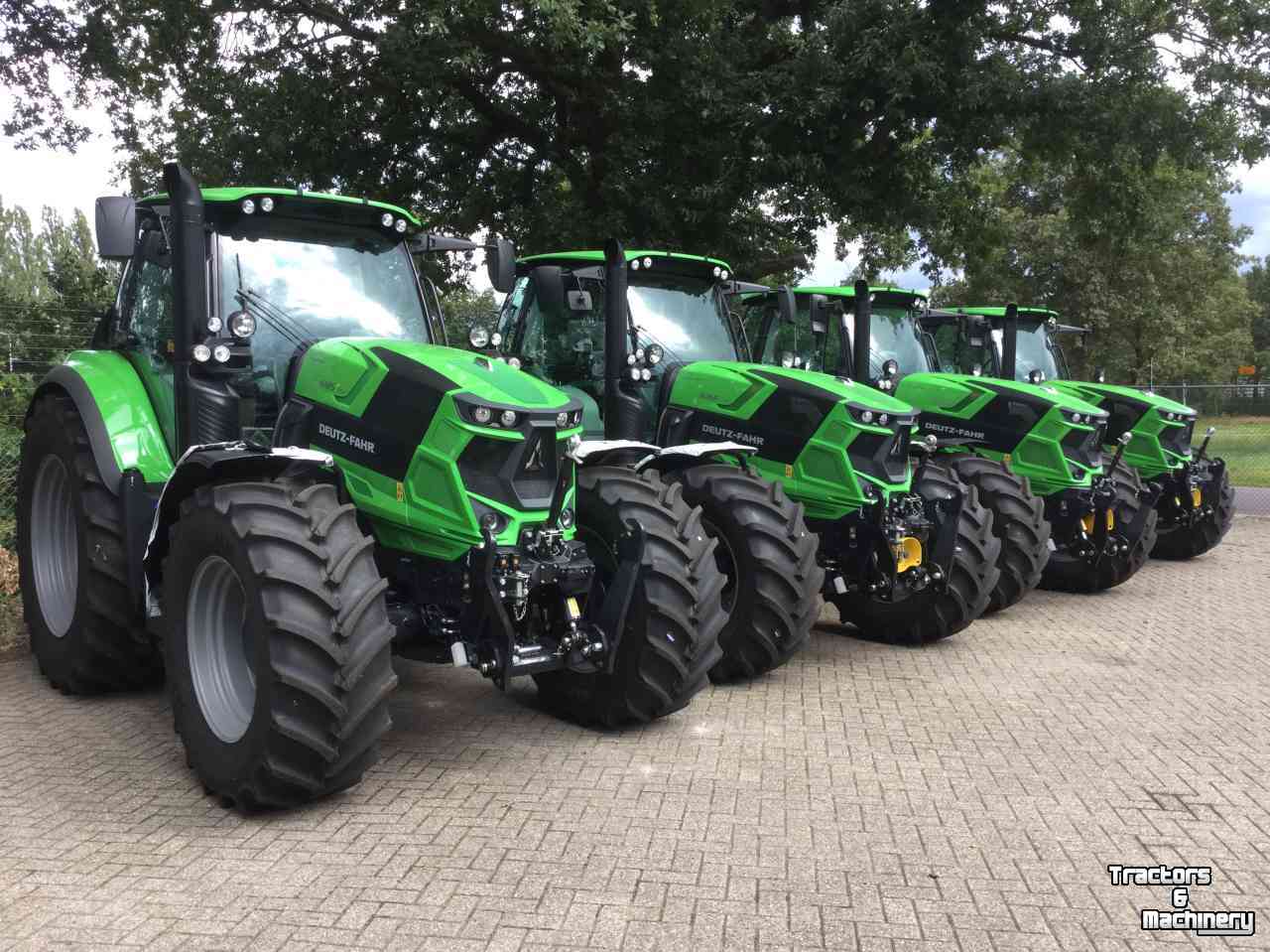 Tractors Deutz-Fahr Agrotron 6185 TTV ( Aktie model)