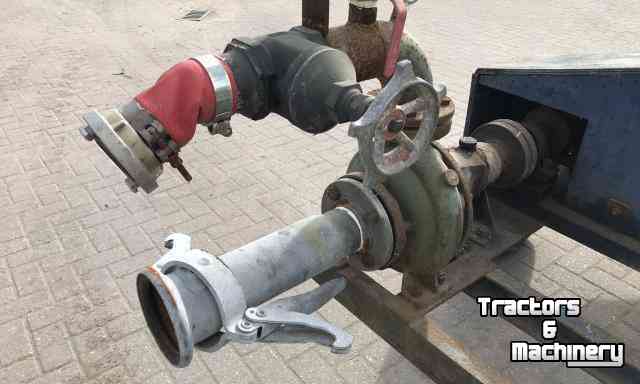 Stationary engine/pump set  Motor/Pomp-set