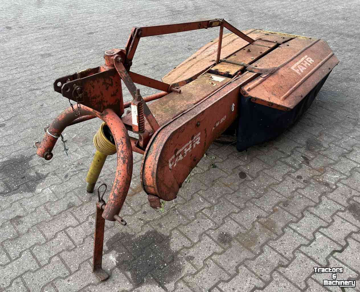 Mower Fahr KM20 trommelmaaier, weidebouwmachines.