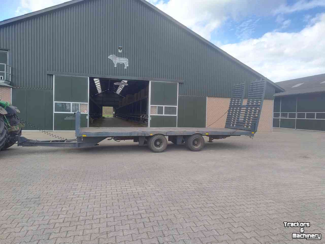Ramp trailer  Optijd wagen