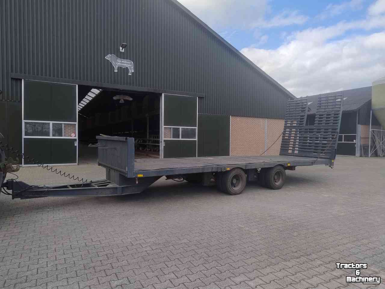 Ramp trailer  Optijd wagen