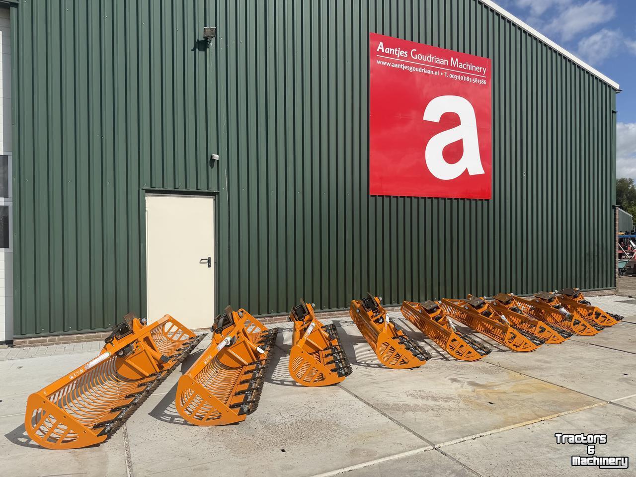 Mowing bucket Landreus Maaikorven van klein tot groot