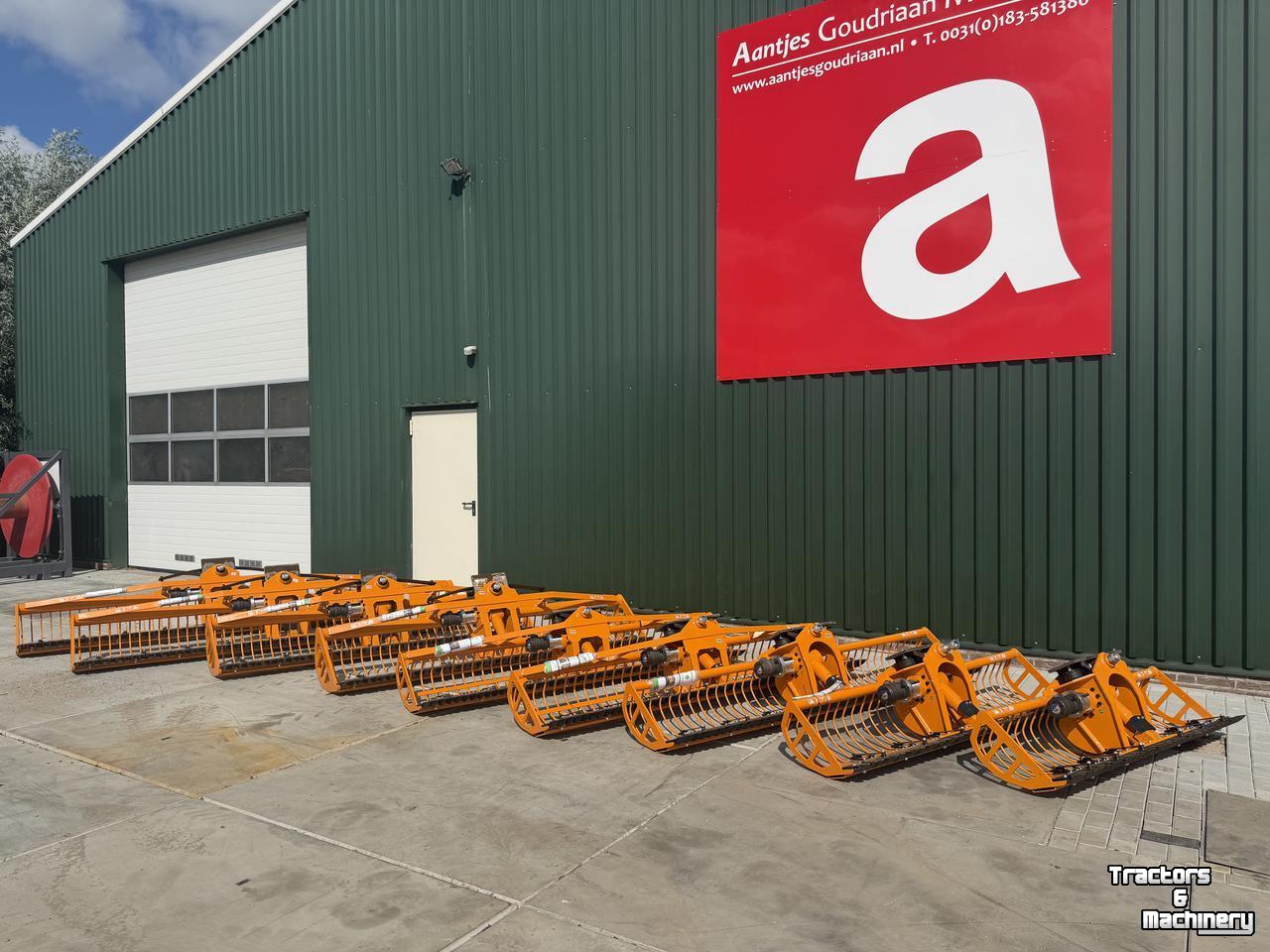 Mowing bucket Landreus Maaikorven van klein tot groot