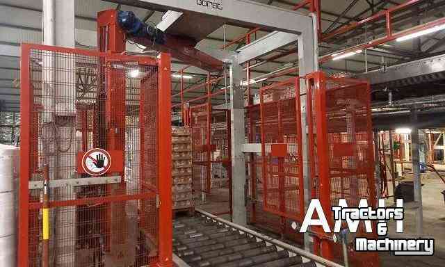 Palletizer Borst Palletwikkelaar Folie