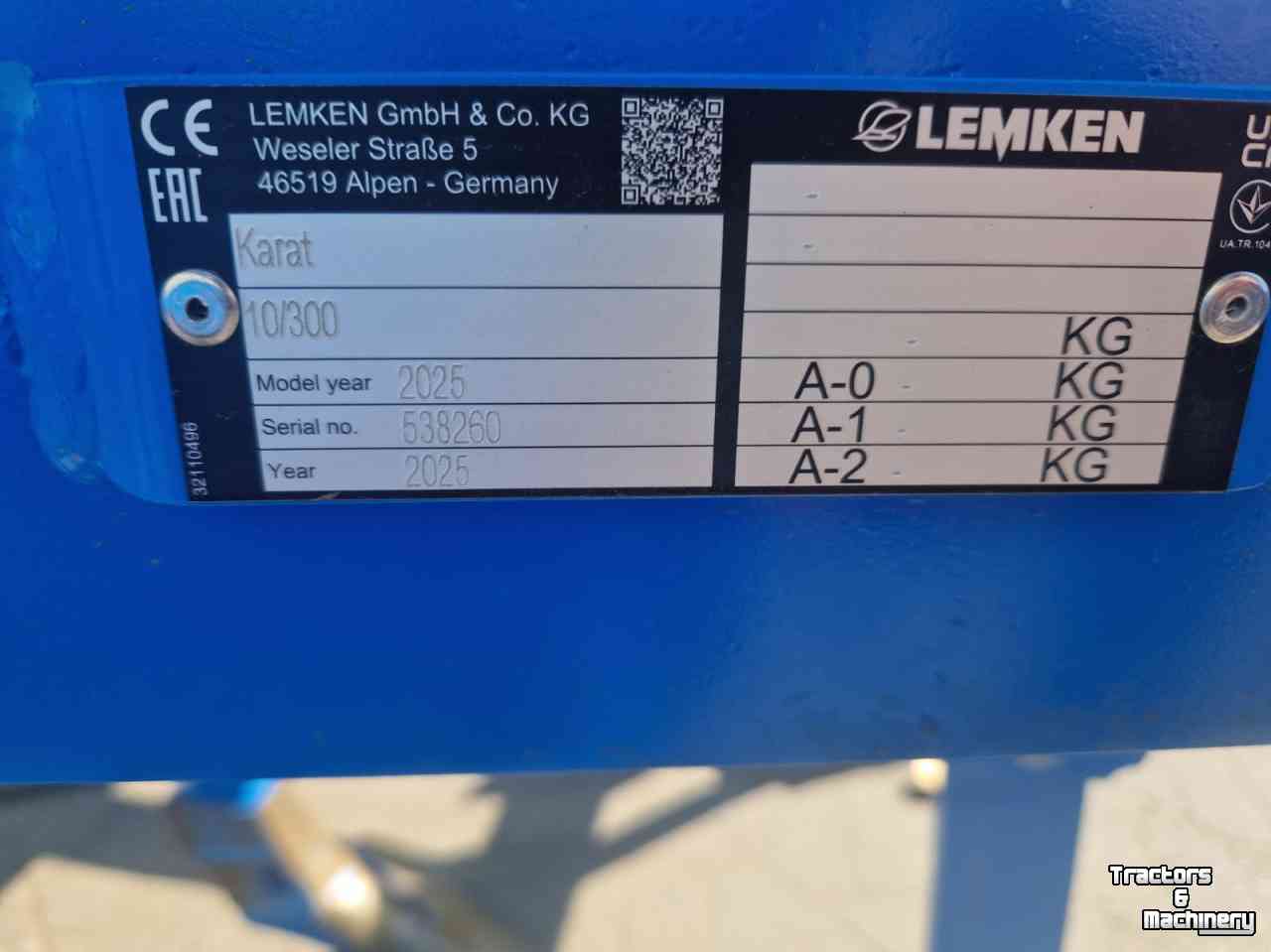 Cultivator Lemken Karat 10