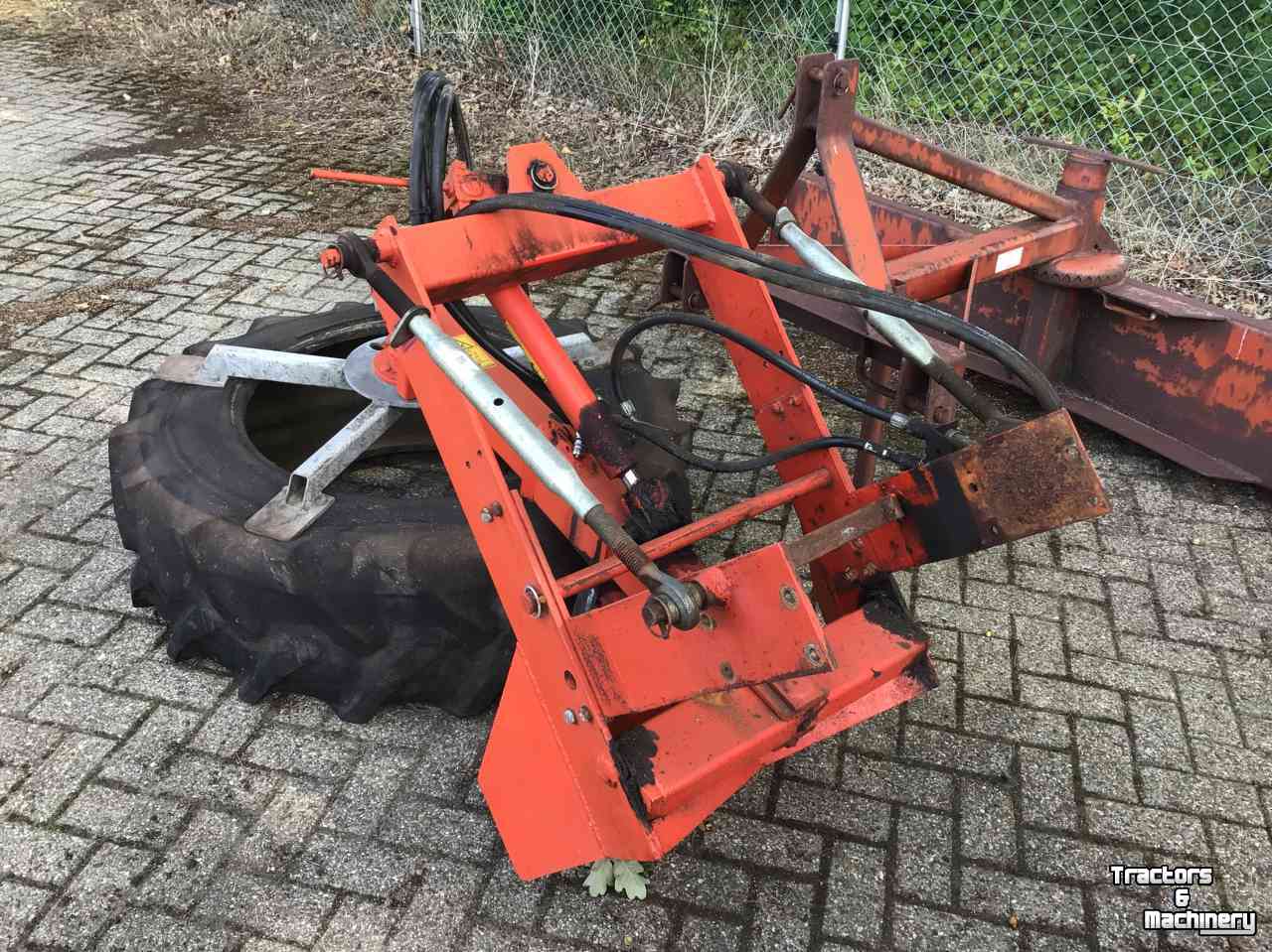 Feed sweeper wheel Kemp Voerband veger