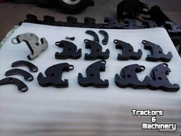 Diverse used spare-parts  Fanghaken    131213
