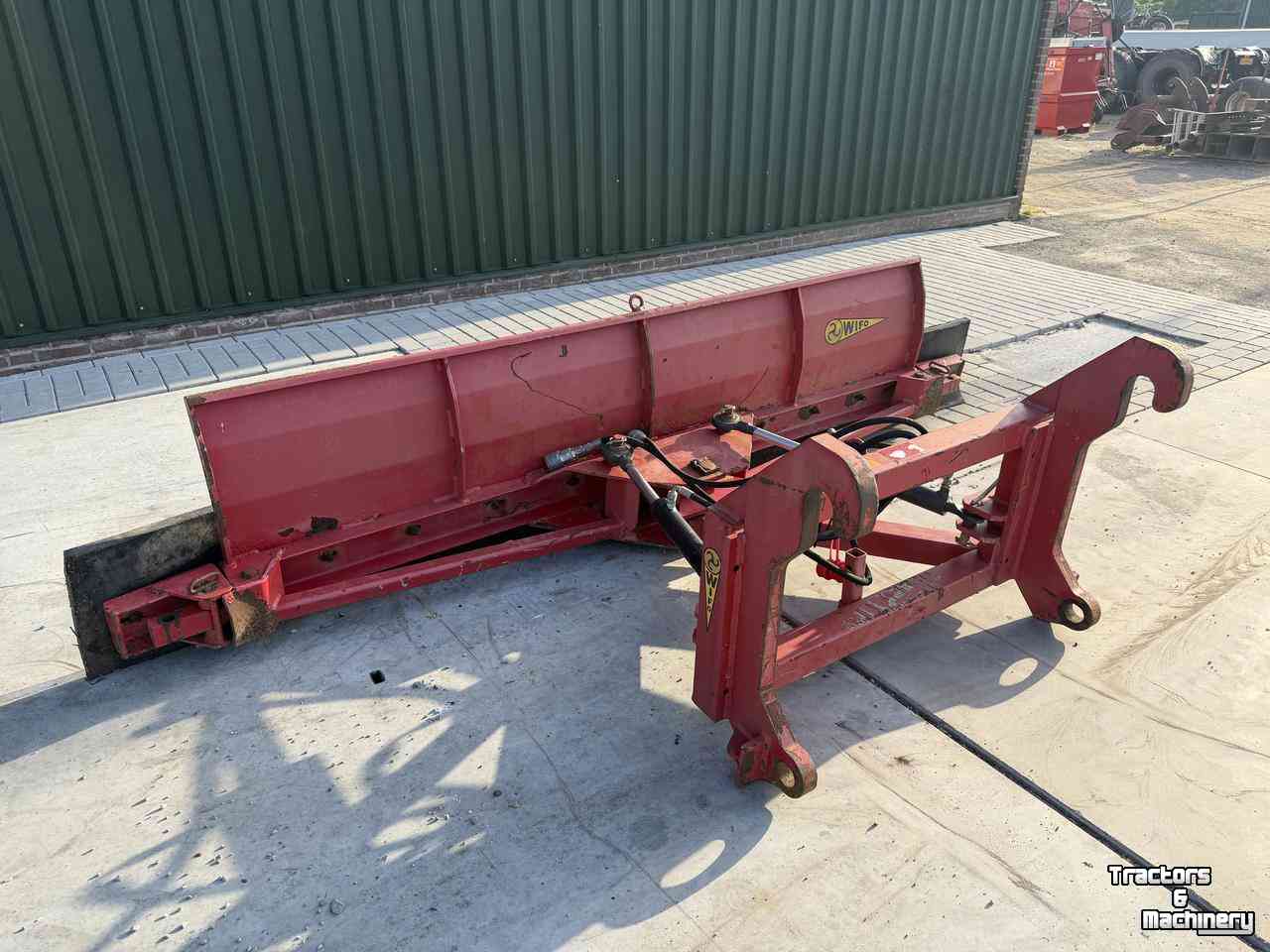 Rubber yard scraper Wifo Rubber schuif